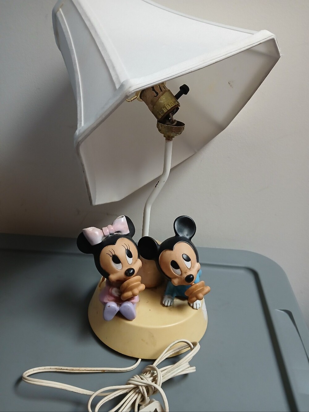 Mickey And Minnie Lamp